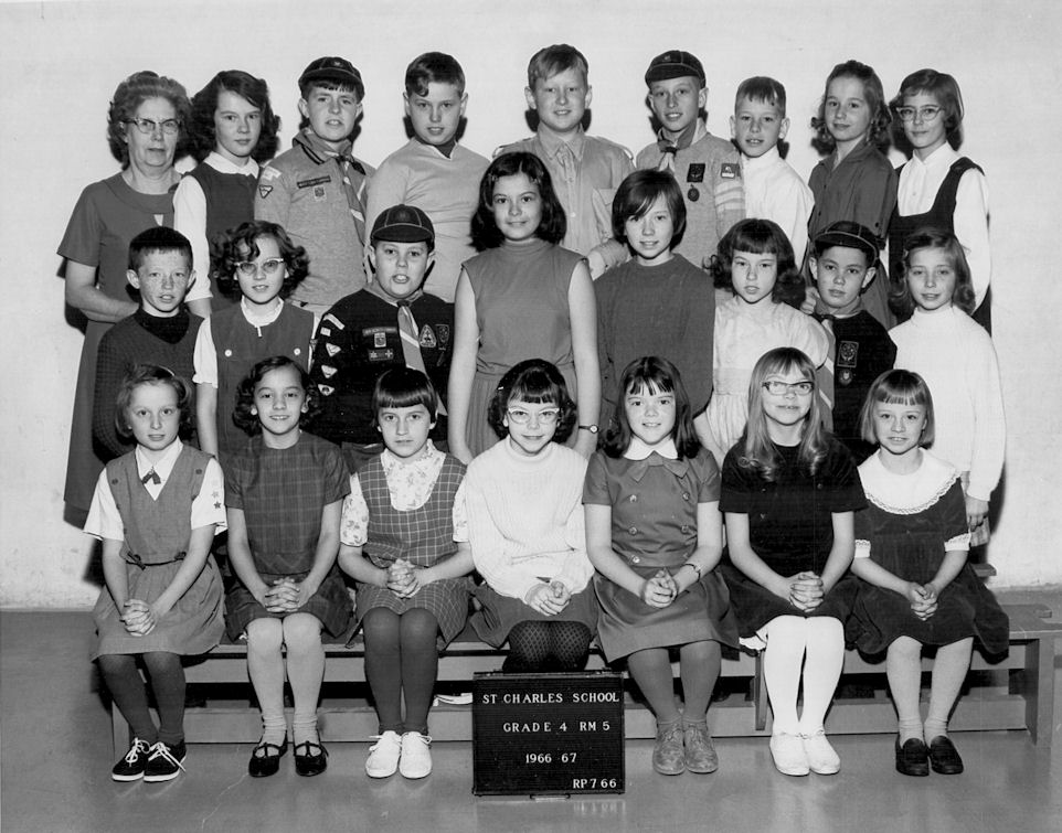 St. Charles School, Grade 4 1966-67 